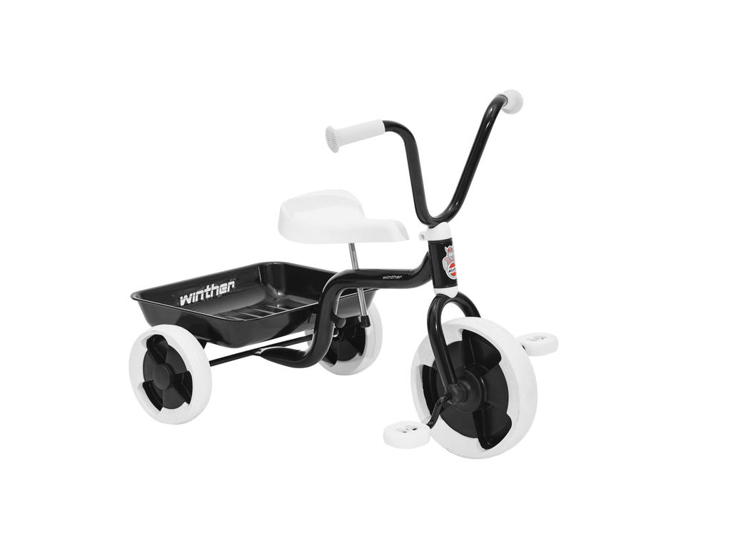 Sort Trehjulet Cykel fra Winther – Fantastisk Tilbud!