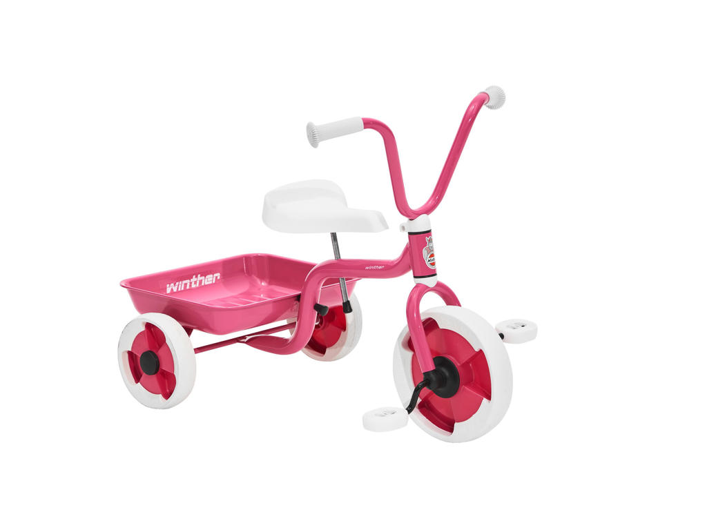 Lyserød Trehjulet Cykel fra Winther – Sjov for Børn!