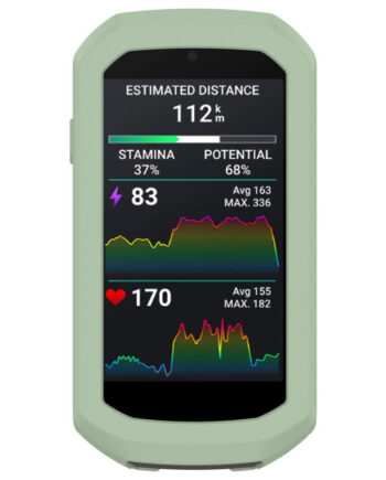 Lysegrønt Silikone Cover til Garmin Edge 1050 Cykelcomputer