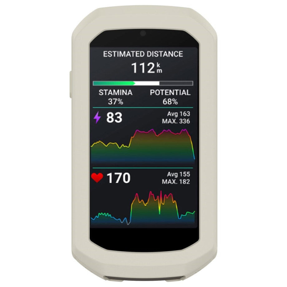 Eiderwood Garmin Edge 1050 Silikone Cover - Beige Tilbud!