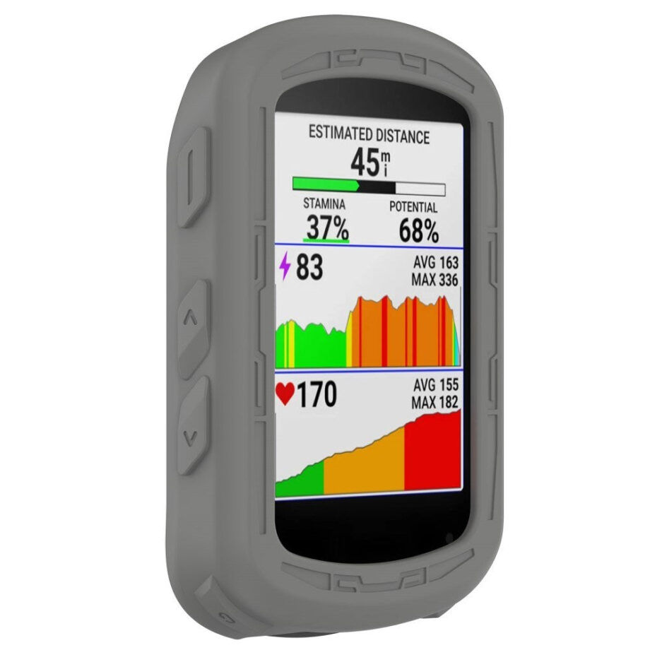 Garmin Edge 840/540 Silikone Cover – Grå Beskyttelse
