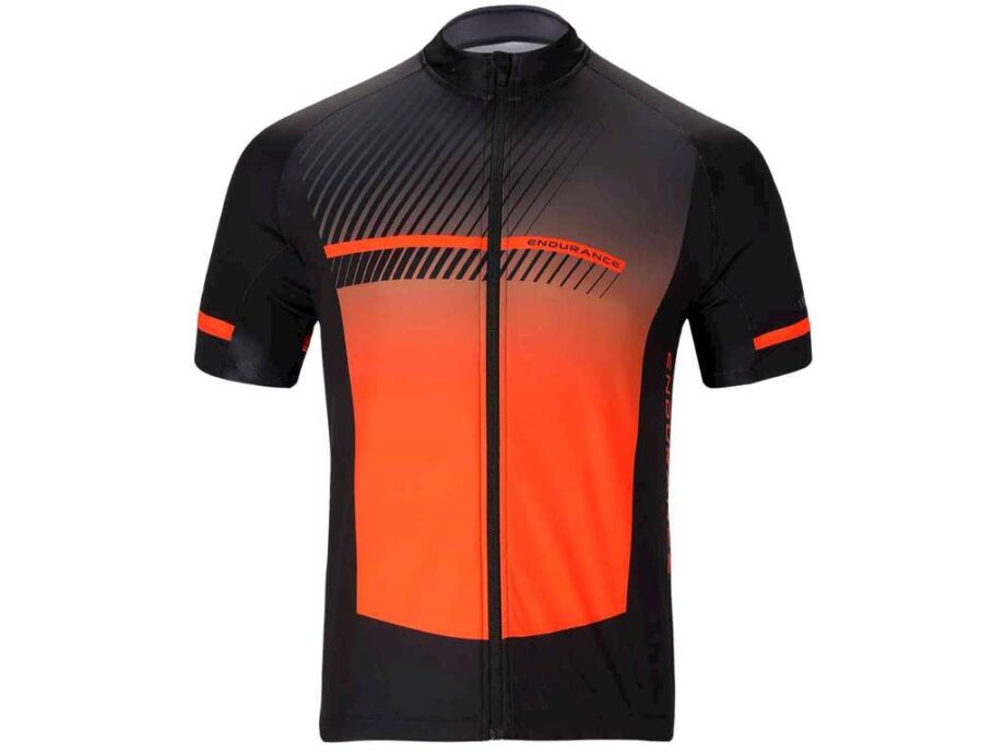 Endurance Jillard MTB Cykeltrøje – Kort Ærme, Orange Tilbud!