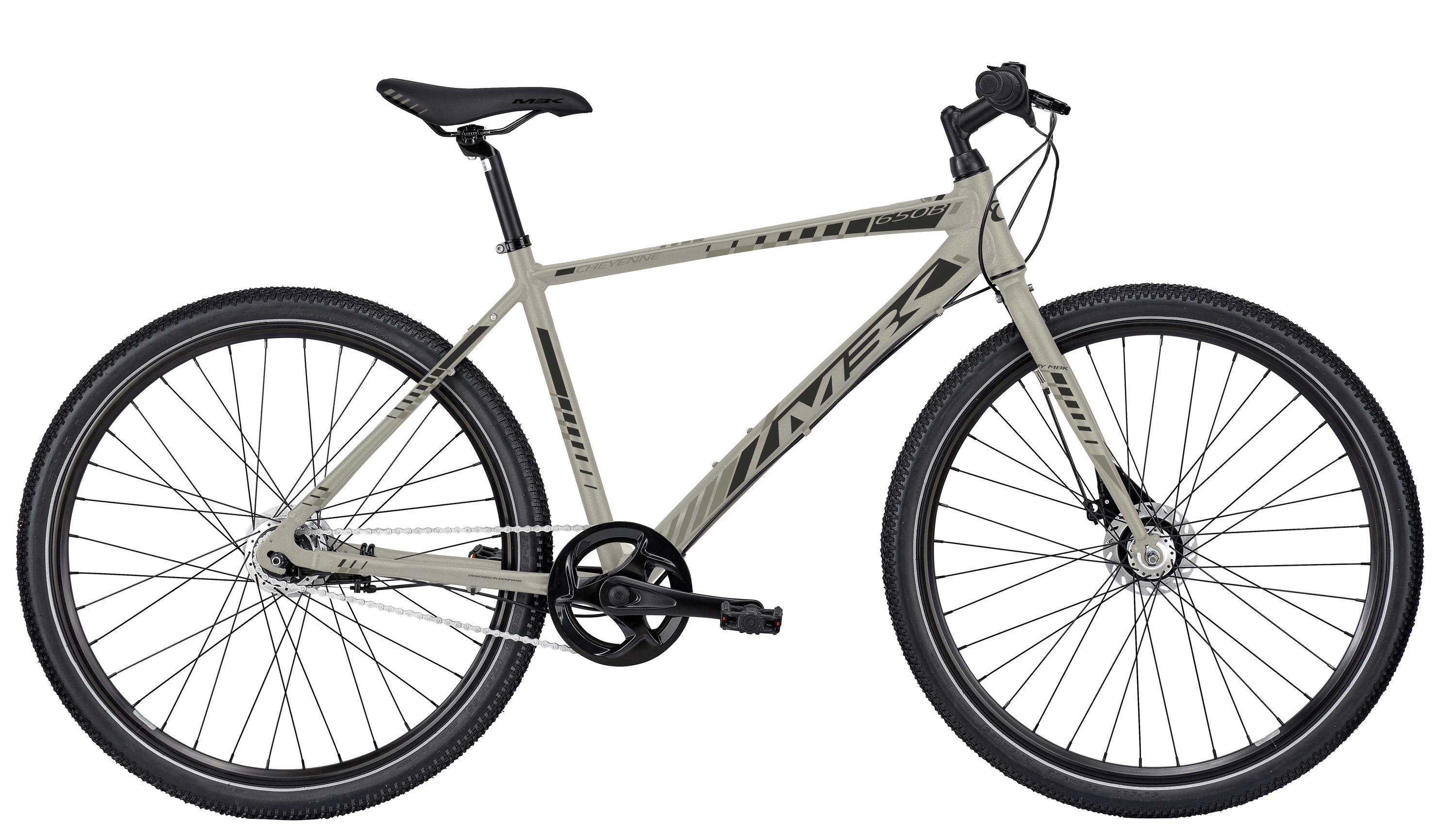 MBK Cheyenne 650B 2023 – Hvid Allround Cykel på Udsalg