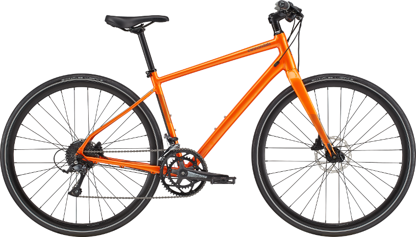 Cannondale Quick 2023 – Energisk Orange Cykeltilbud!