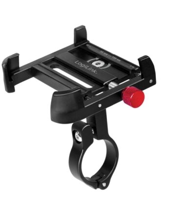 Logilink AA0147 Mobiltelefon Holder til Cykel og Scooter, Rød