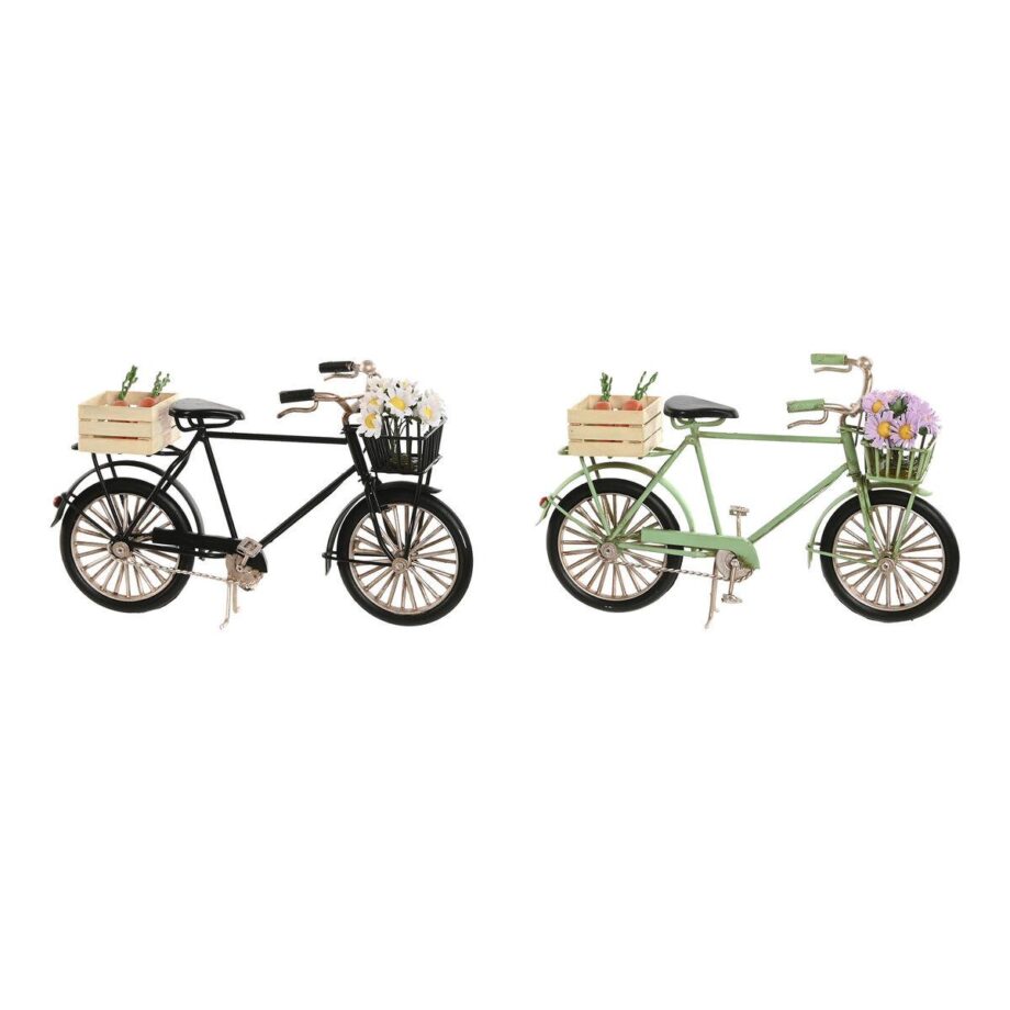 Vintage Sort Cykel Figur – Unik Indretning til Dit Hjem