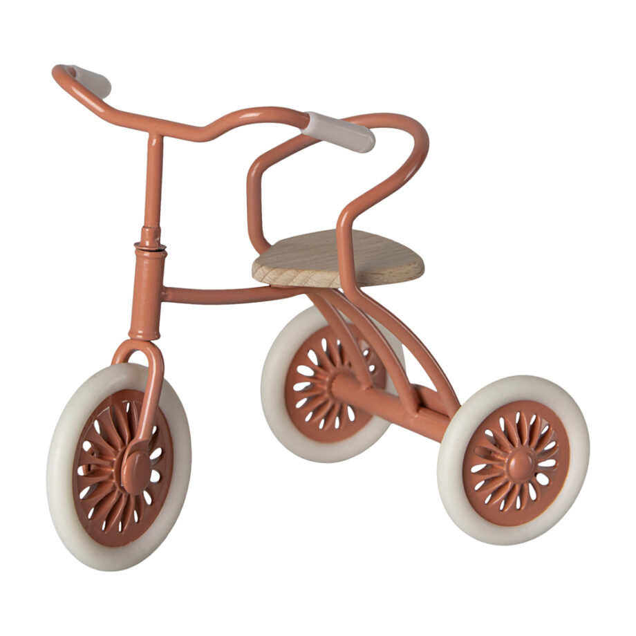 Sjov Rød Cykel til Mus med Magnetstyr - Fantastisk Leg!