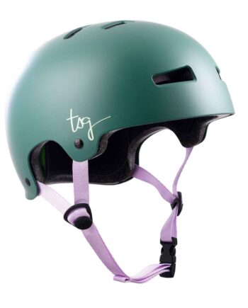 Grøn TSG Evolution Skate Hjelm – Sikkerhed med Stil!