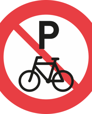Trafikskilt C63 - Parkering Forbudt for Cykler og Knallerter