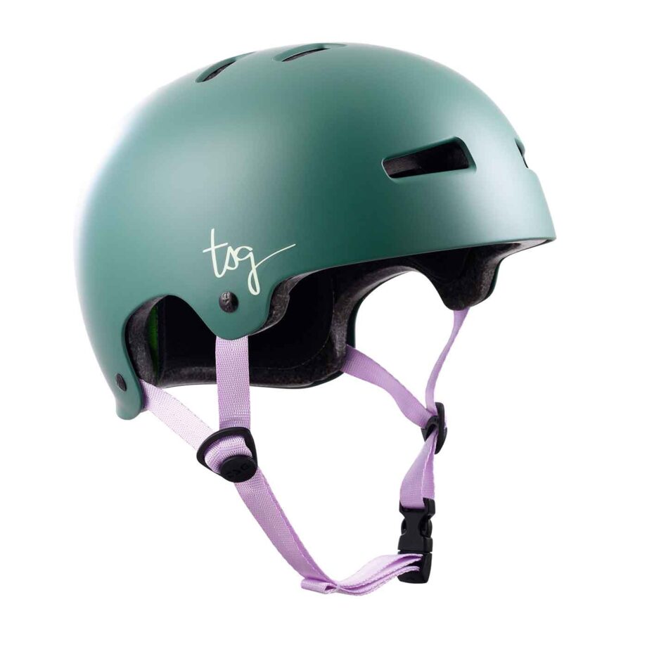 Grøn TSG Evolution Skate Hjelm – Sikkerhed med Stil!