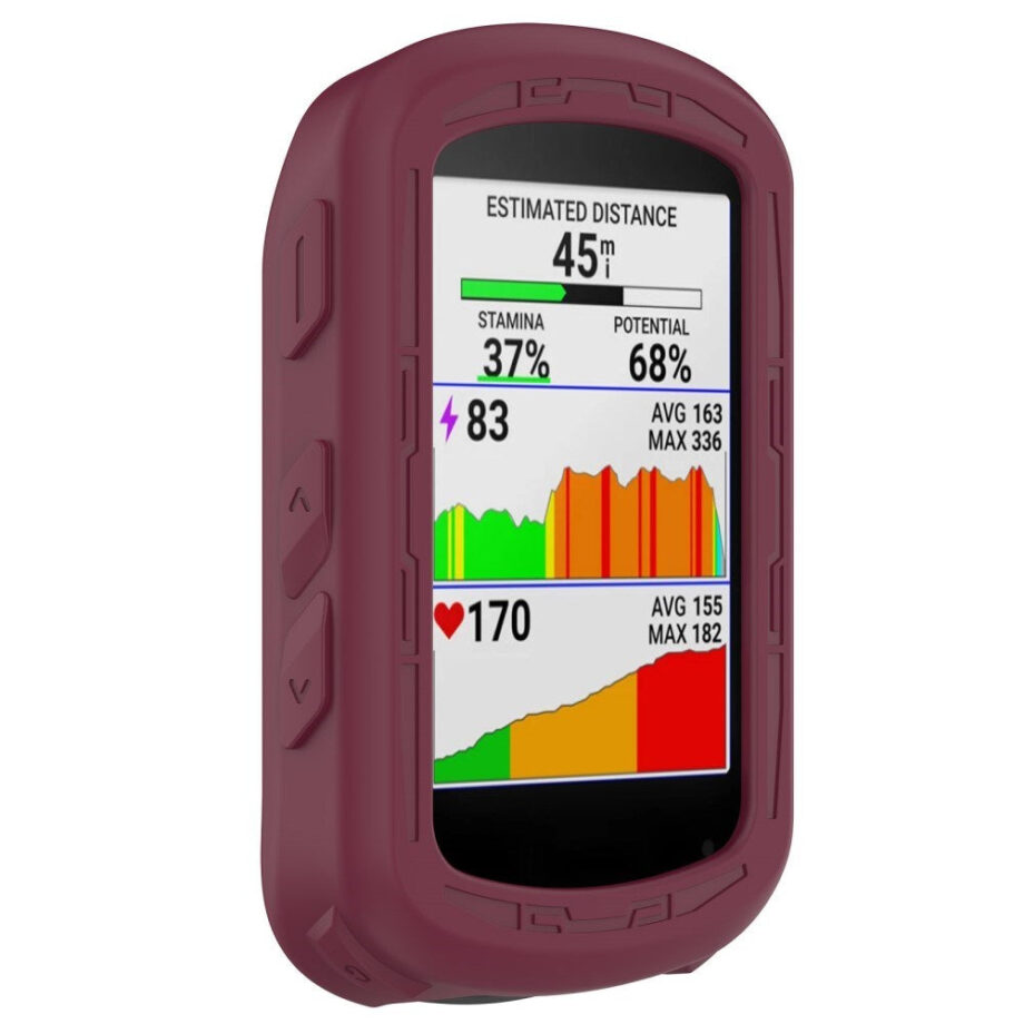 Garmin Edge 840/540 Silikone Cover – Rød Beskyttelse