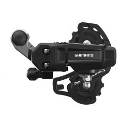 Sort Shimano Bagskifter Black Ty200 Tourney Cykel Bagskifter - Shimano Bikings  - 4550170619411