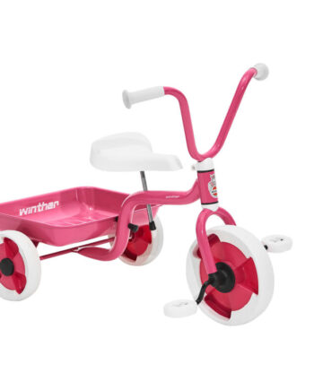 Pink Trehjulet Cykel Winther - Winther Bikings  - 5703177004288