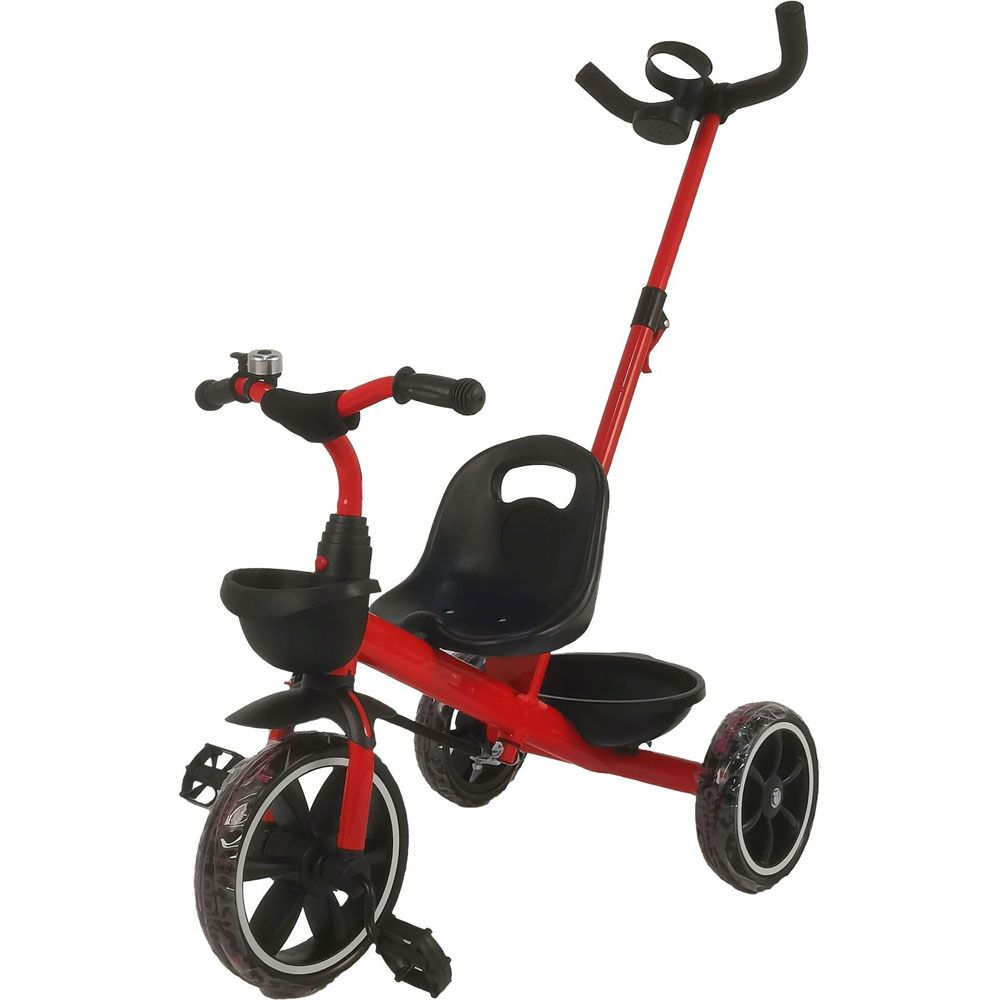 Trehjulet Cykel Med Skubbestang - Bikings - 4018501099207