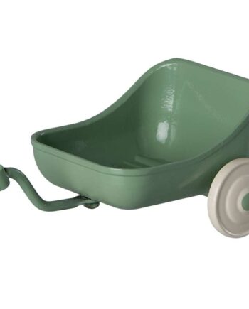 Grøn Maileg Vogn Til Cykel Mus - Maileg Bikings  - 5707304134831