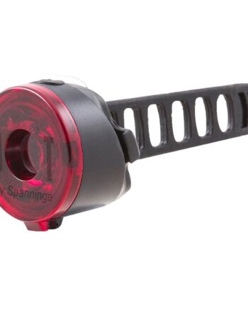 Sort Spanninga Dot Baglygte - Spanninga Bikings  - 8715117022648