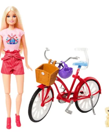 Barbie Passport Cykel Med Dukke - Barbie Bikings  - 6947731055333