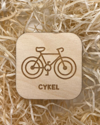 Køretøjer Bland Selv Brikker Cykel - Woodenfactory Bikings