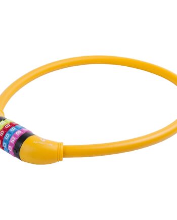 Orange Kodelås Til Cykel 650mm - Ecykelhjelm.dk Bikings  - 887539010249