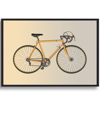 Stor Cykel Cykelplakat - Plakatdyr.dk Bikings