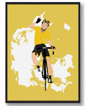 Vinderen Cykelplakat - Plakatdyr.dk Bikings