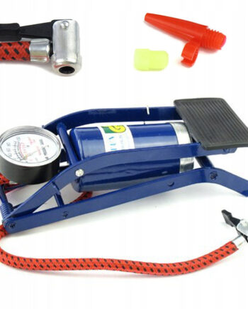 Fodpumpe Til Bil Cykel Med Tilbehør - We Do Better Bikings  - 5907451304044