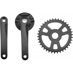 Kranksæt Cykel Alu 170mm 38t Kranksæt - Prowheel Bikings  - 5711278028492