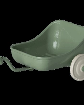 Grøn Ladvogn Cykel Mus Maileg Til Storesøster Bror - Maileg Bikings  - 5707304134831