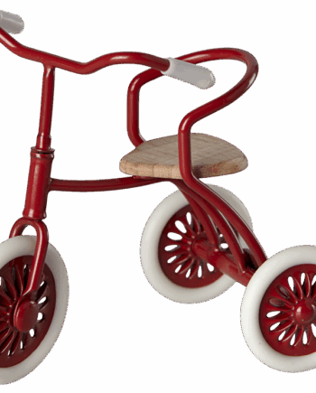 Maileg Cykel Mus Rød - Maileg Bikings  - 5707304133421