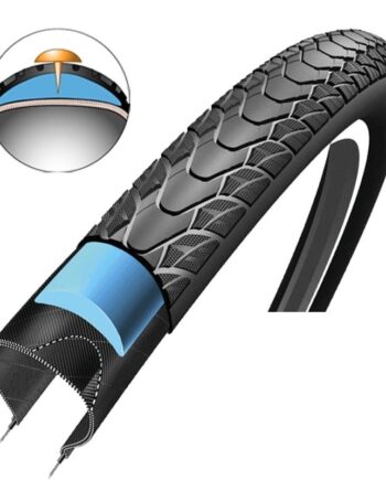 Sort Schwalbe Marathon Plus Cykel Dæk 26x1 - Schwalbe Bikings  - 4026495720380