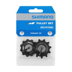 Shimano Pulleyhjul Par 105 R7000 Cykel Pulleyhjul - Shimano Bikings  - 4524667737063