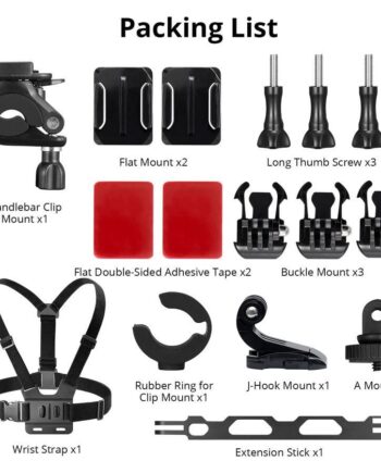 Akaso Action Kamera Tilbehør Til Cykel - Akaso Bikings  - 0810082449747